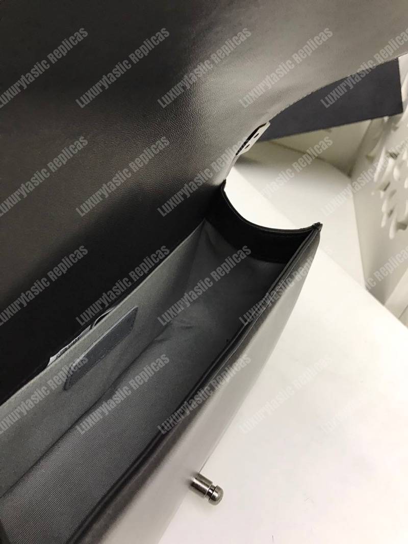 Ch*el boy handbag black