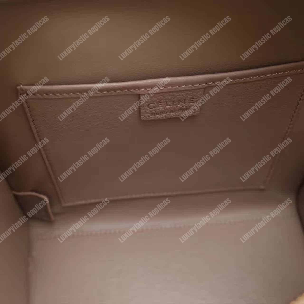 Ce**e nano luggage tote tan