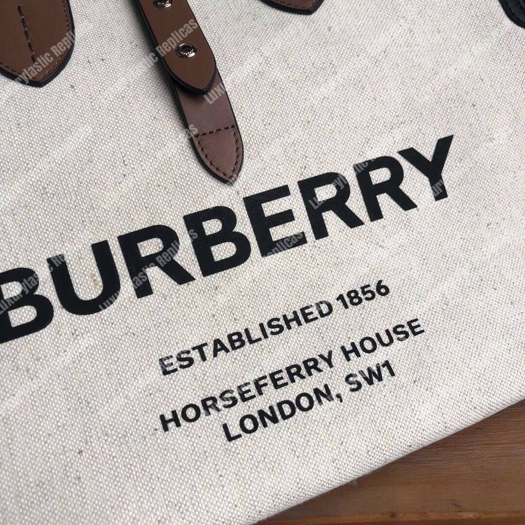 B**rry the medium soft cotton canvas belt bag brown