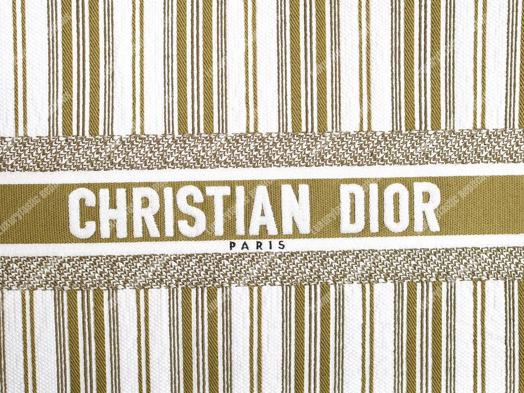 D*or book tote bag marbella exclusive khaki green