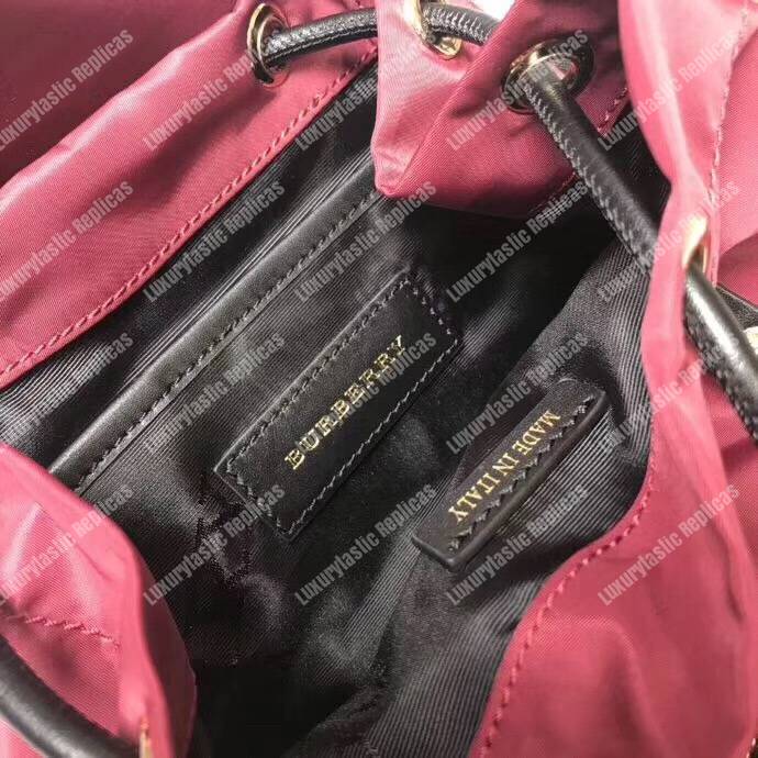 B**rry the small rucksack in maroon