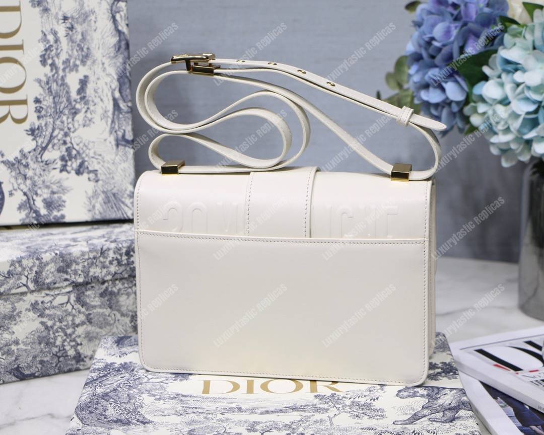 30 Montaigne Calfskin Bag Off-White