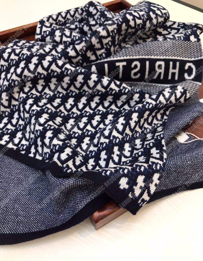 CD Blue Oblique Stole