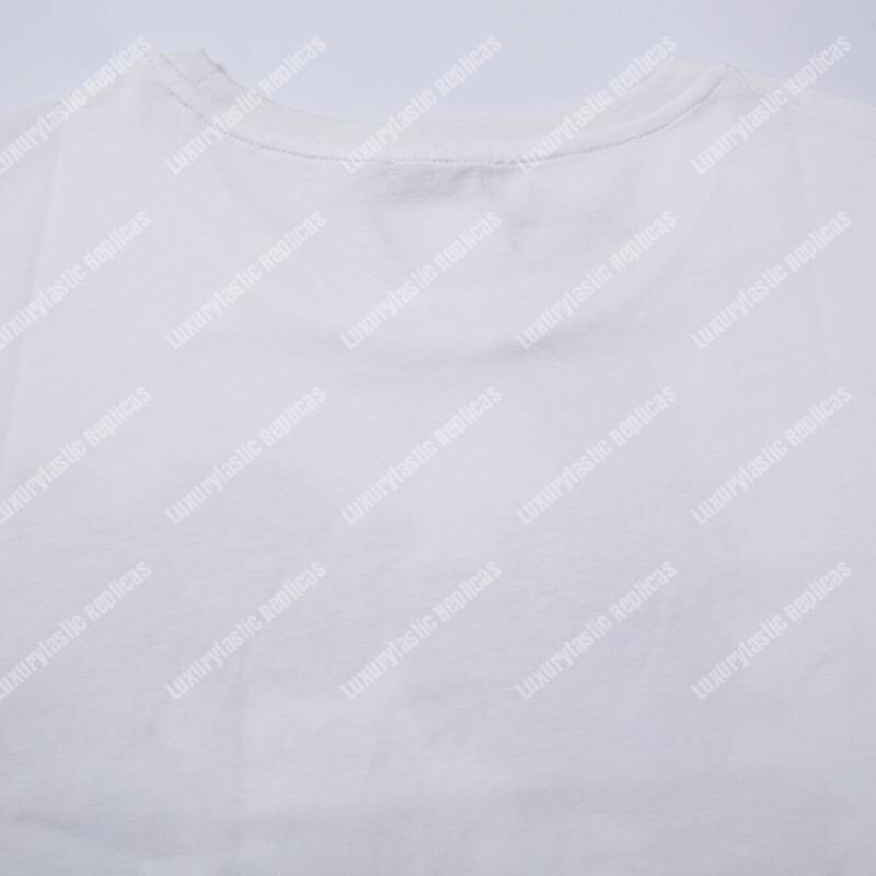 D*or alex foxton rose logo white cotton t-shirt