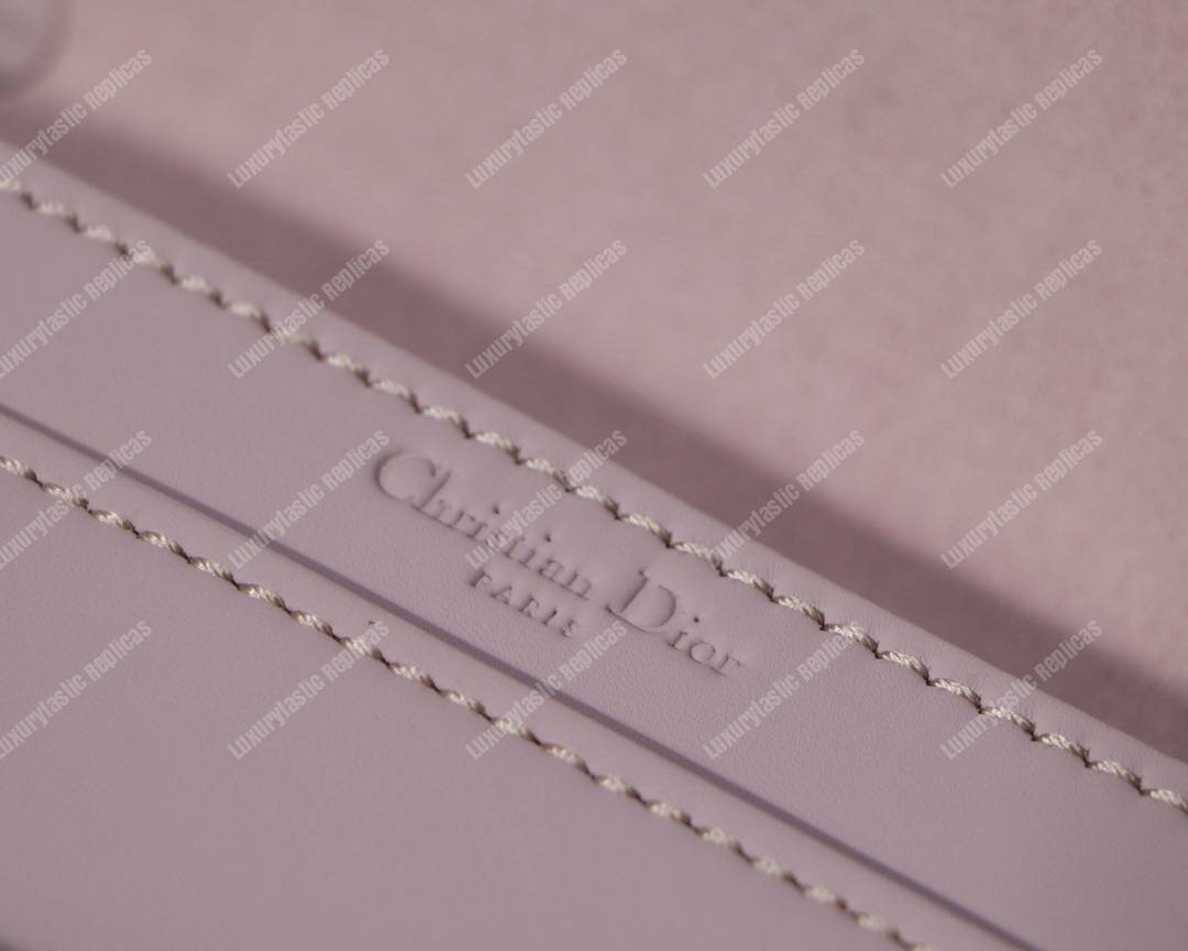 mini j’aD*or pink ultra matte flap bag