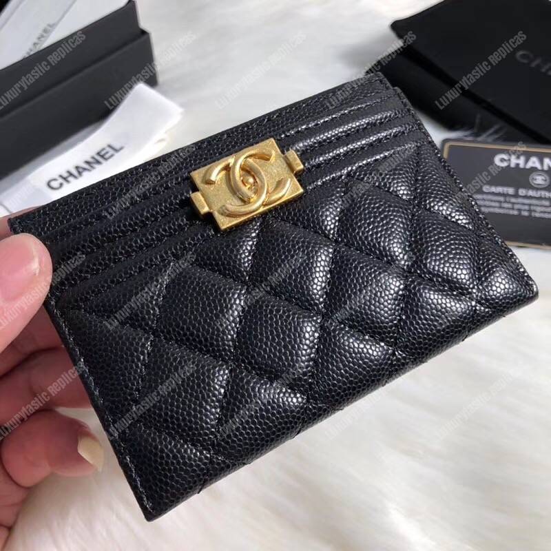 Ch*el boy card holder black