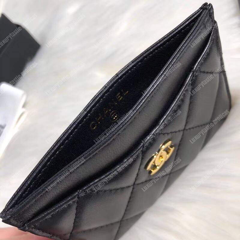 Ch*el classic card holder black