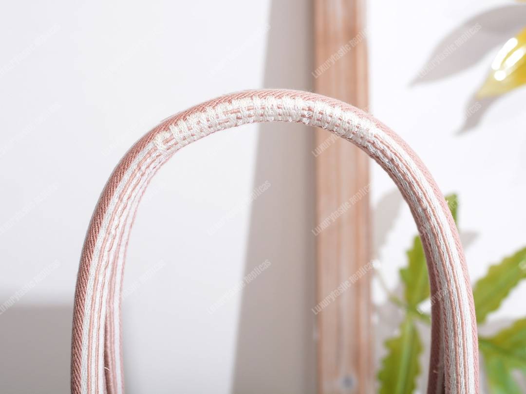 D*or book tote bag marbella exclusive pink