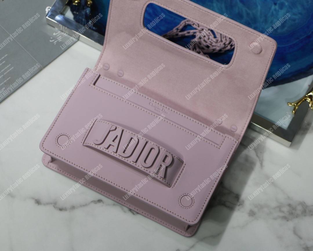 mini j’aD*or pink ultra matte flap bag