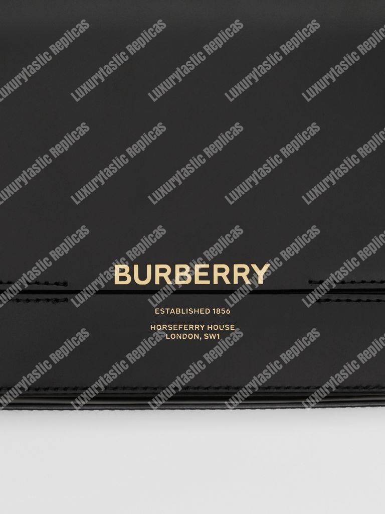 B**rry small two-tone leather grace bag black