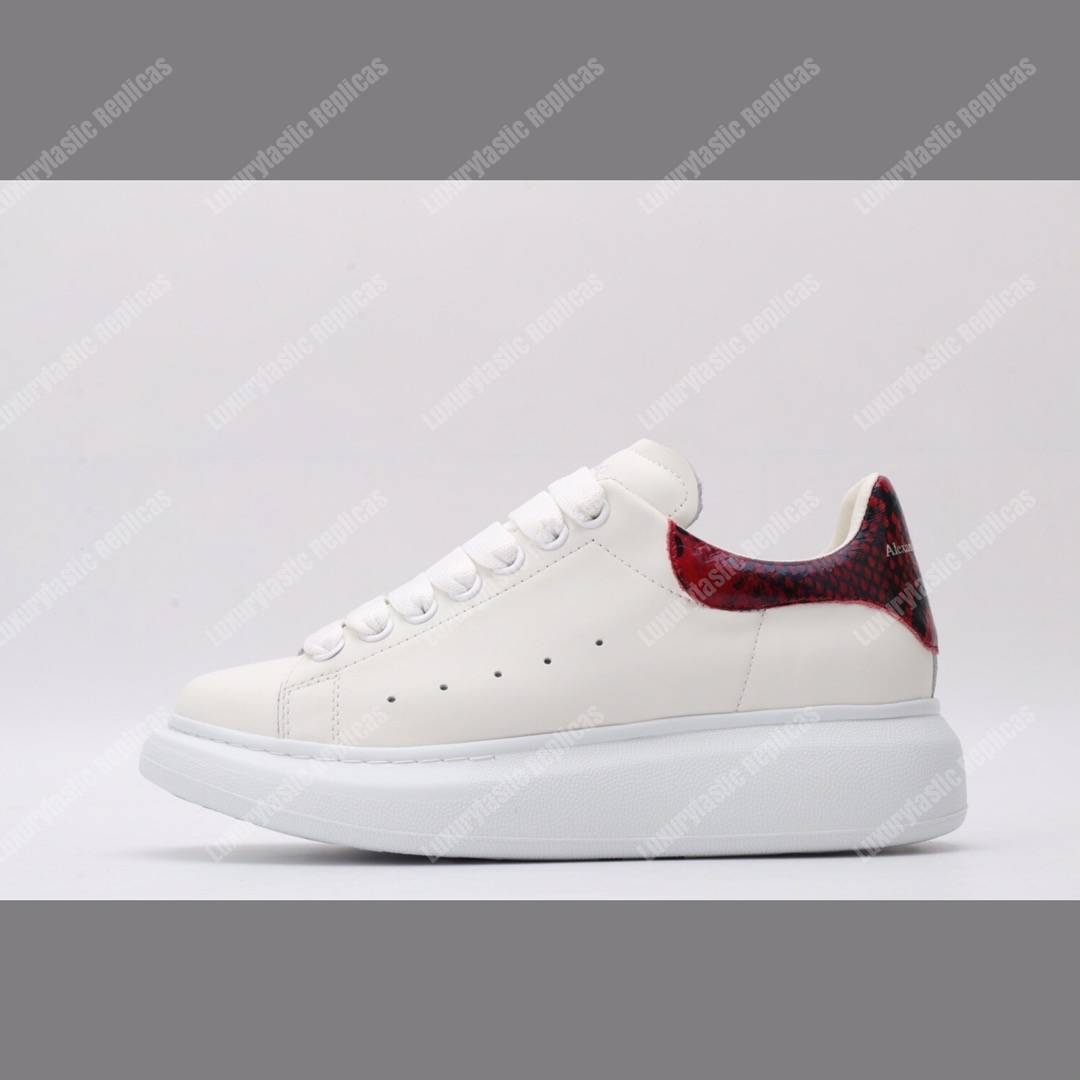 Alexander McQueen Oversized Sneaker Red Python