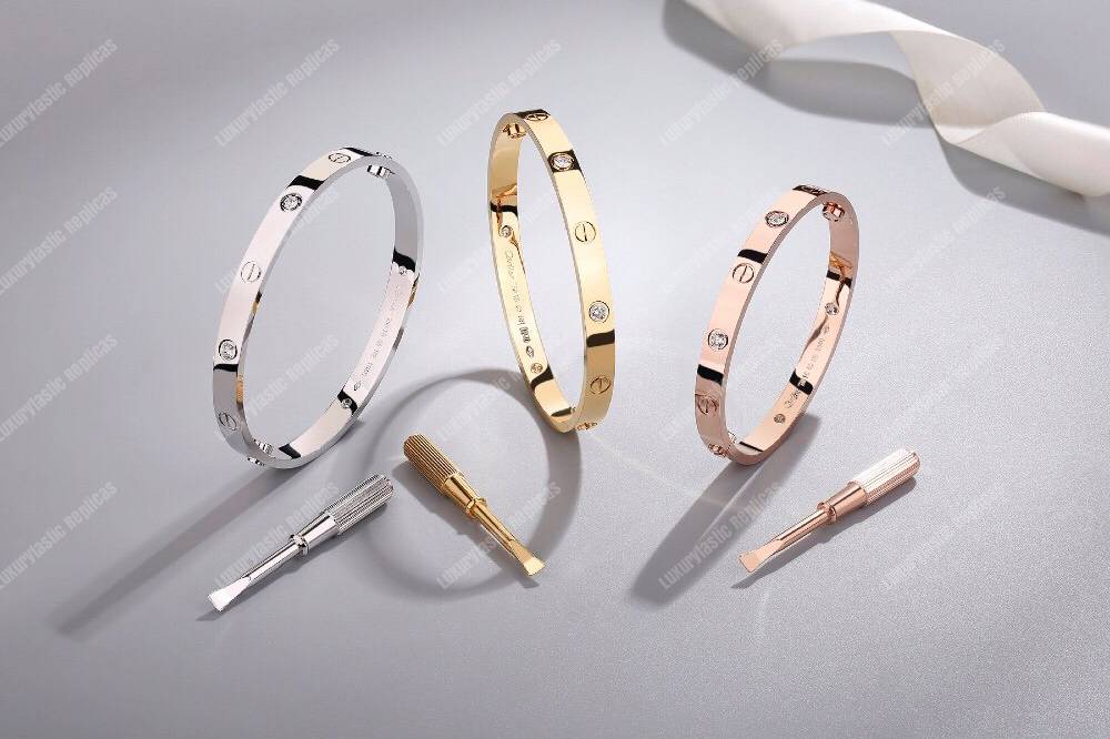 Cartier Love 4 Diamonds Bracelet