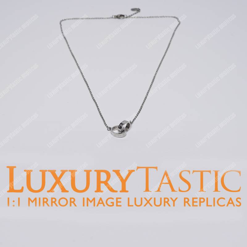 Cartier Love Diamonds Necklace Replica