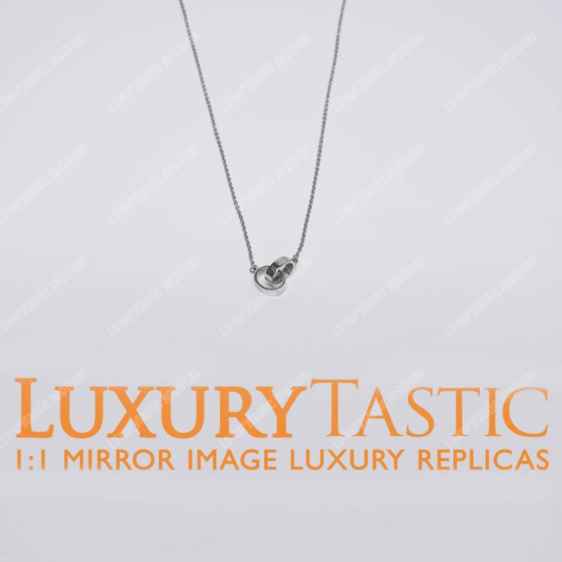 Cartier Love Diamonds Necklace Replica