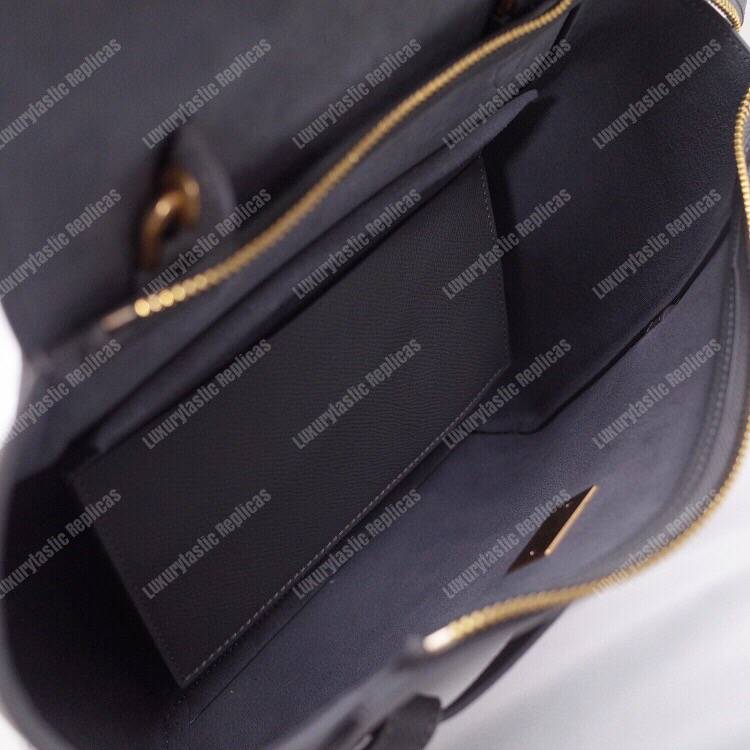 Ce**e micro belt bag grained calfskin grey