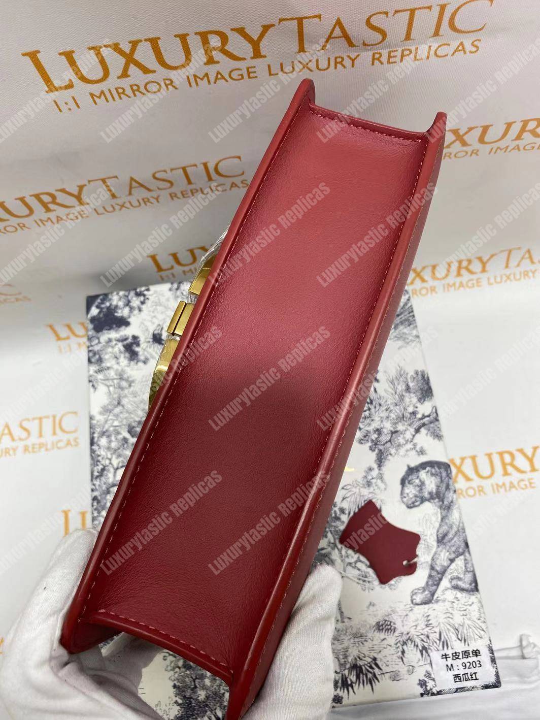 30 Montaigne Calfskin Bag Sienna