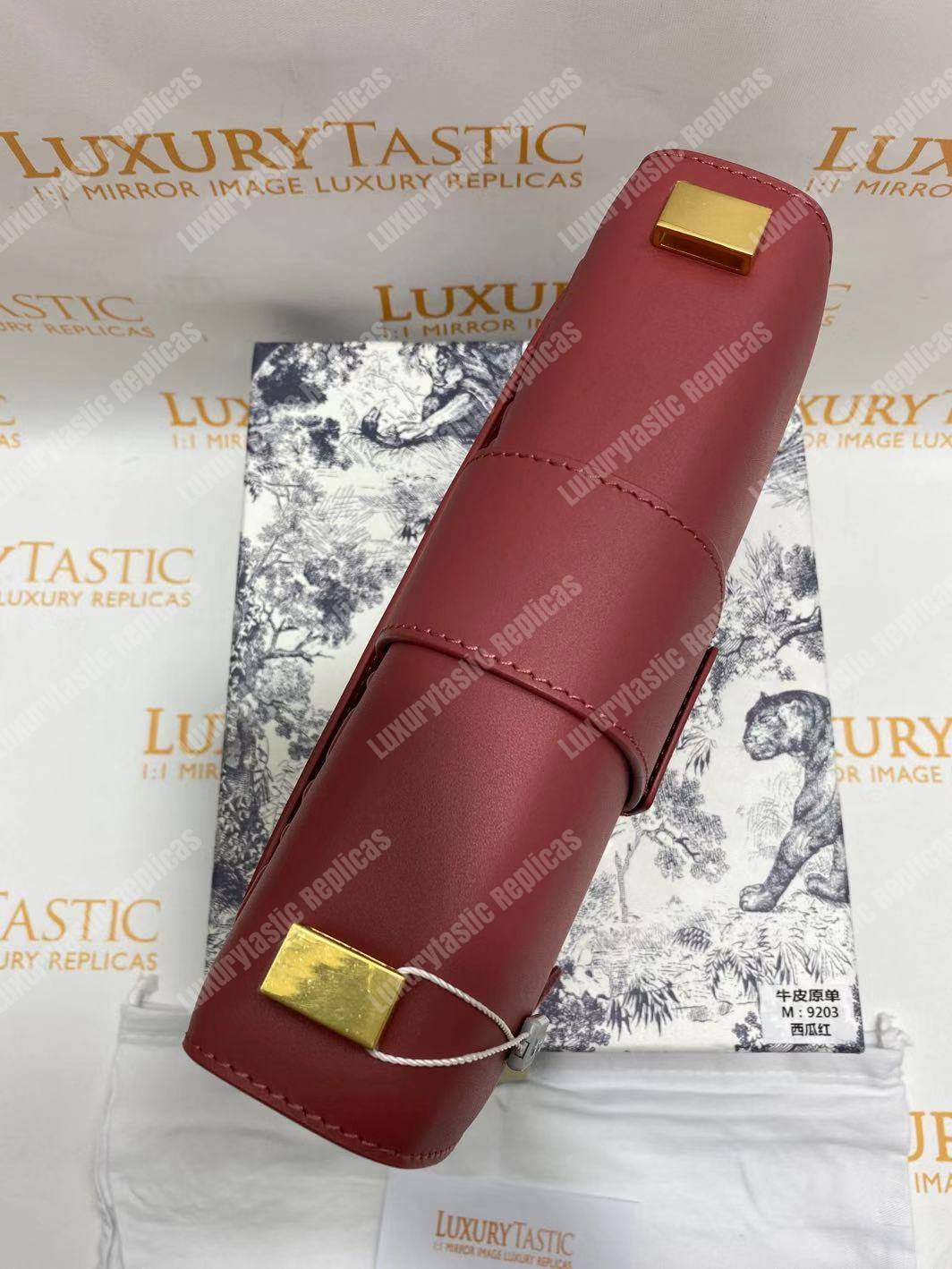 30 Montaigne Calfskin Bag Sienna