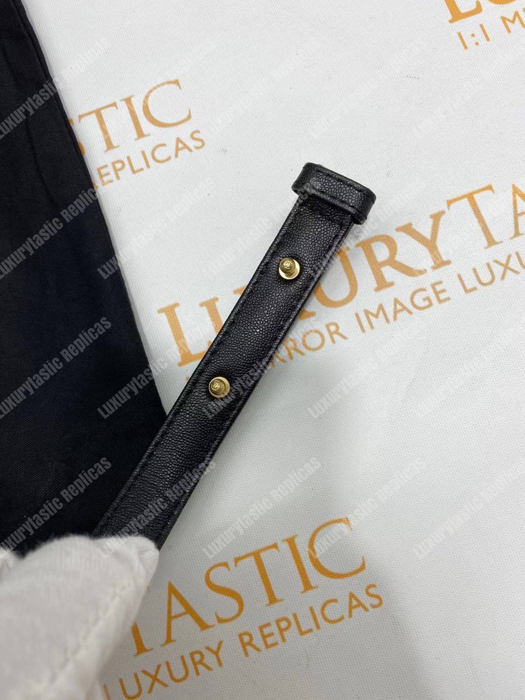 Ch*el boy handbag black