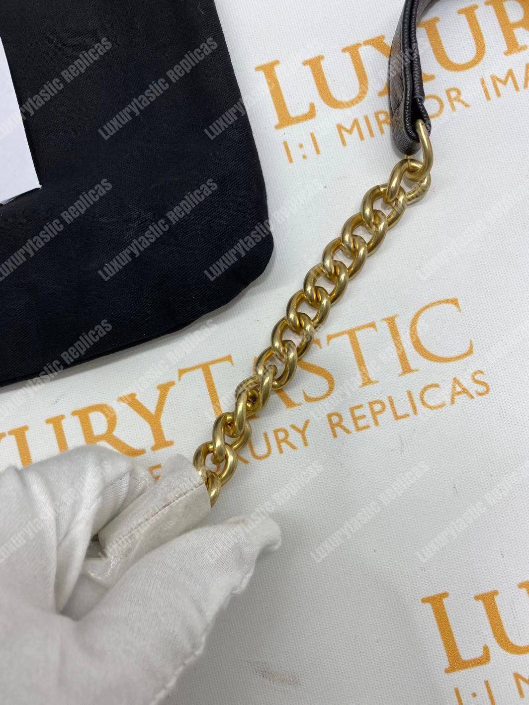 Ch*el boy handbag black