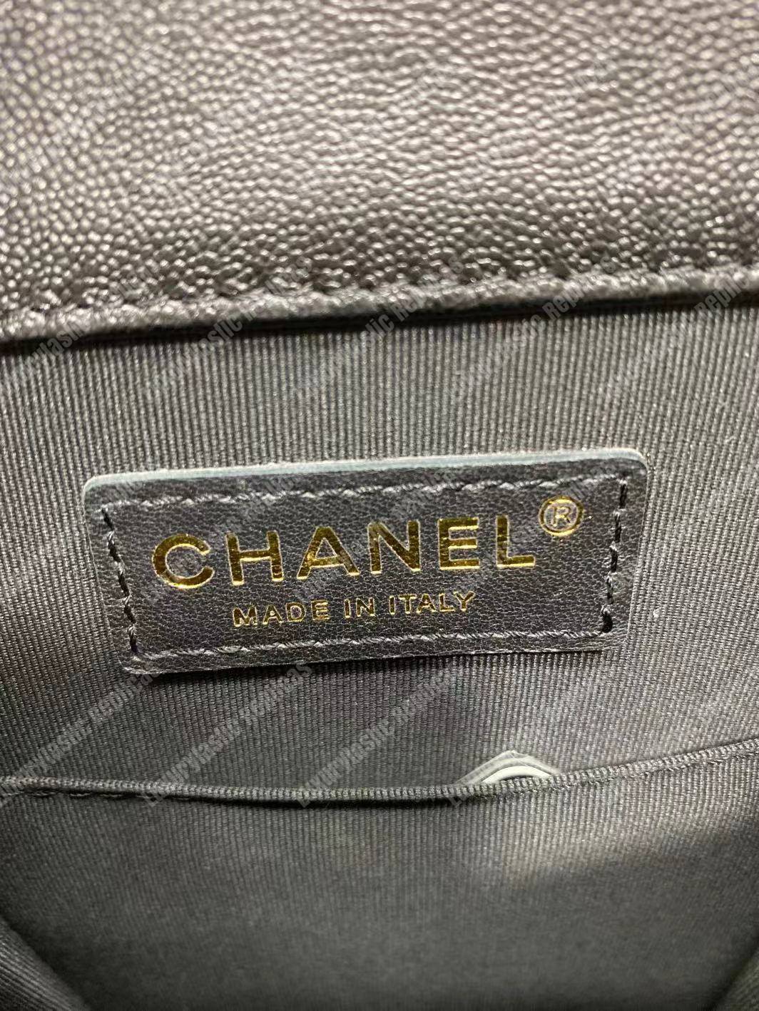 Ch*el boy handbag black