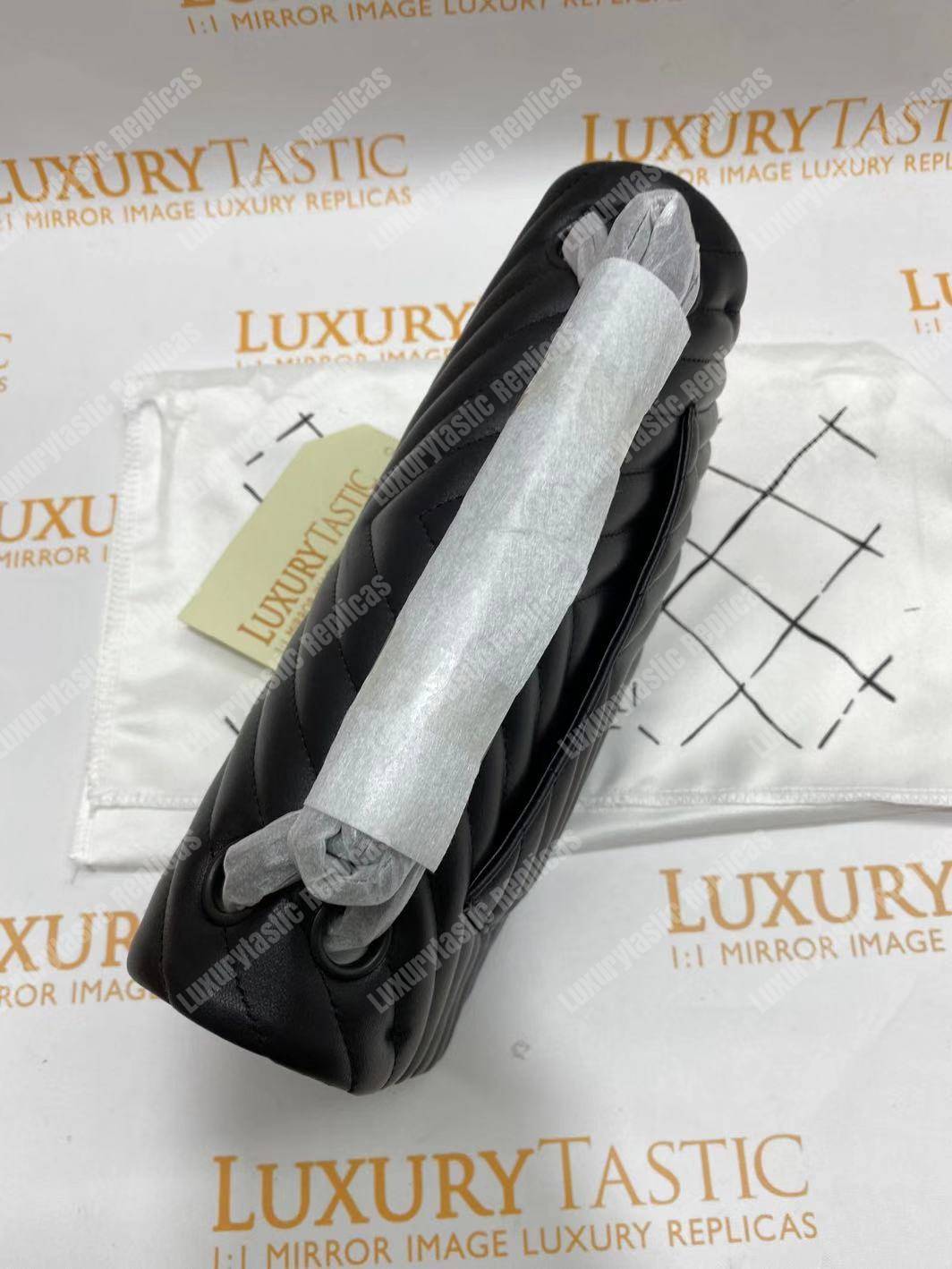 Ch*el classic medium handbag black