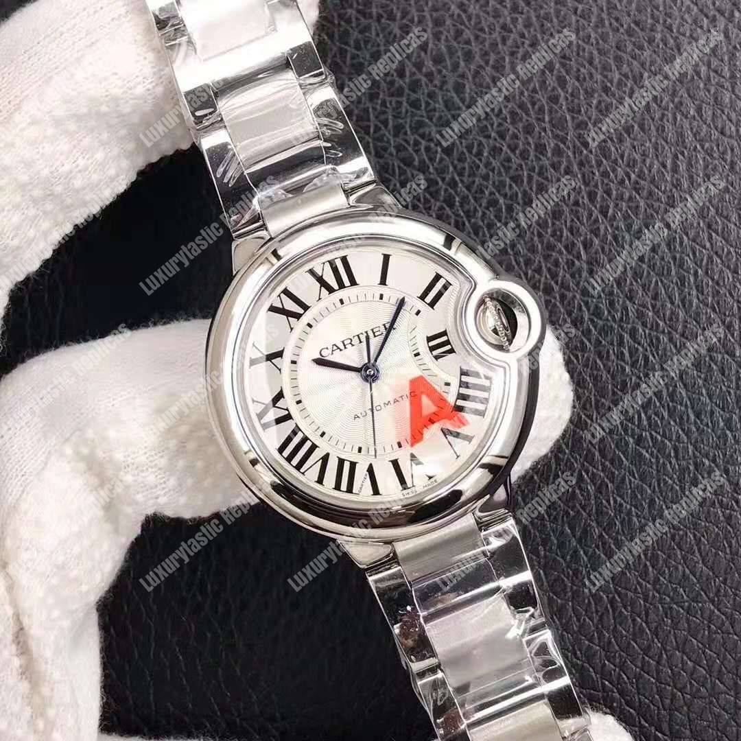 Cartier Ballon Bleu 33mm Replica Women Watch