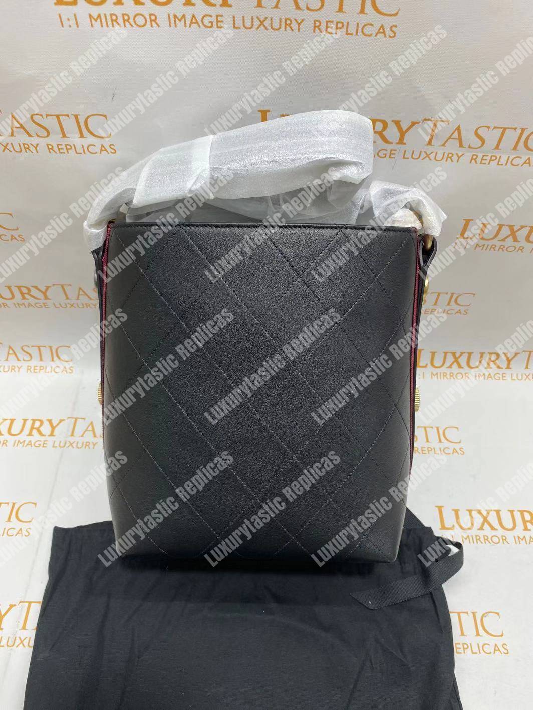 Ch*el hobo handbag black