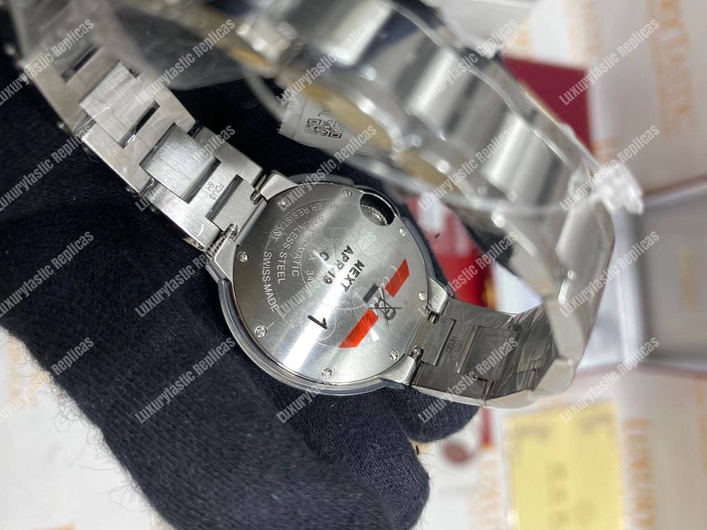 Cartier Ballon Bleu 33mm Replica Women Watch