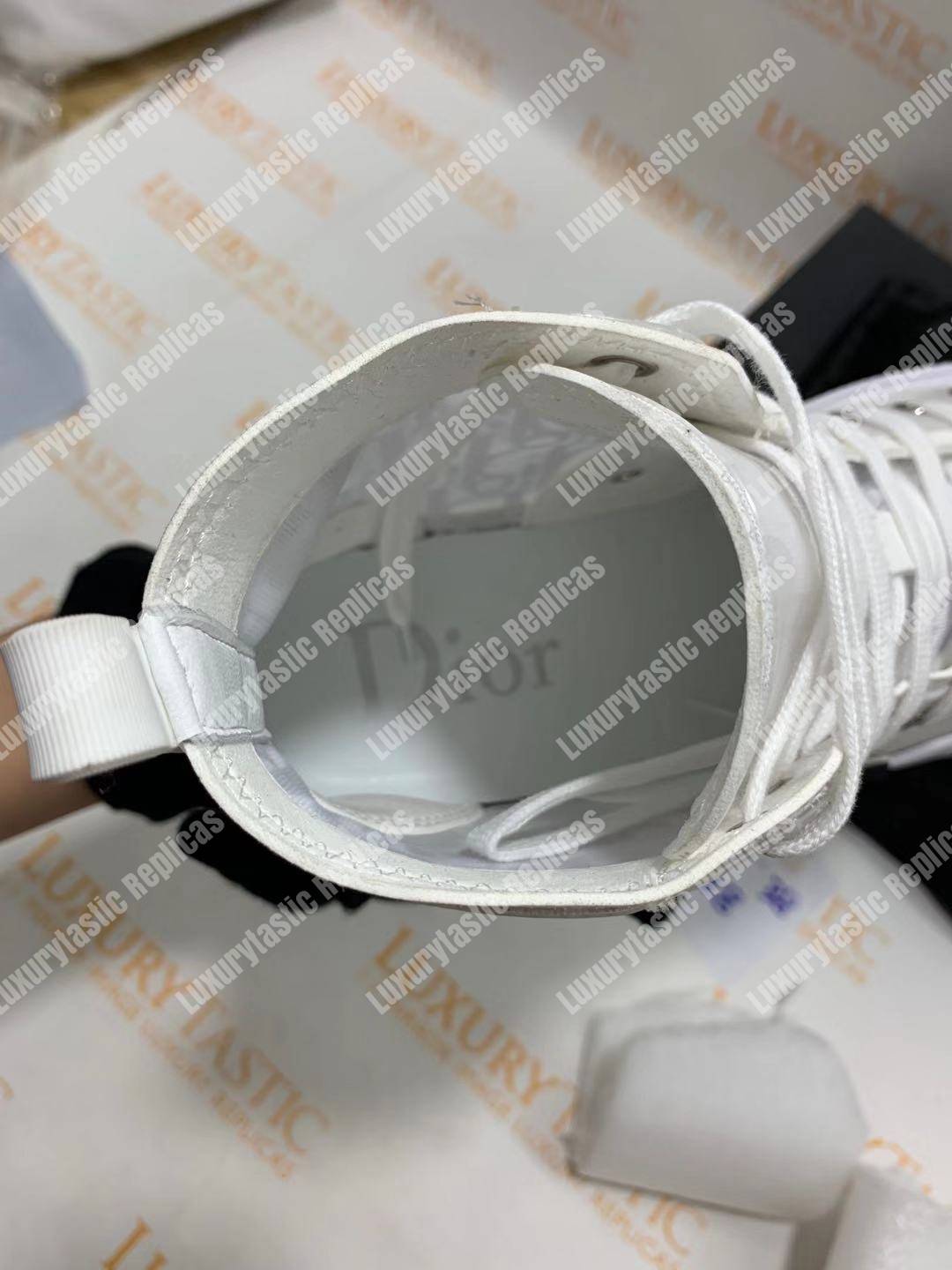 D*or “b23” high-top graded D*or oblique sneaker