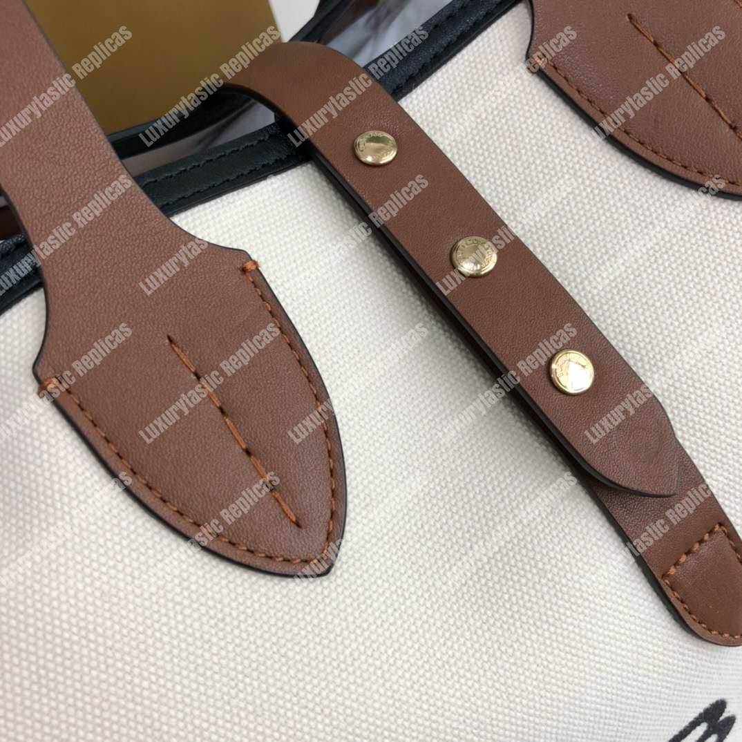 B**rry the large soft cotton canvas belt bag malt brown