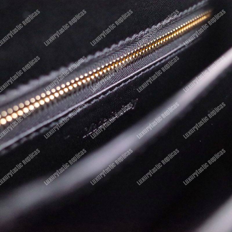 Ce**e teen classic bag in box calfskin black