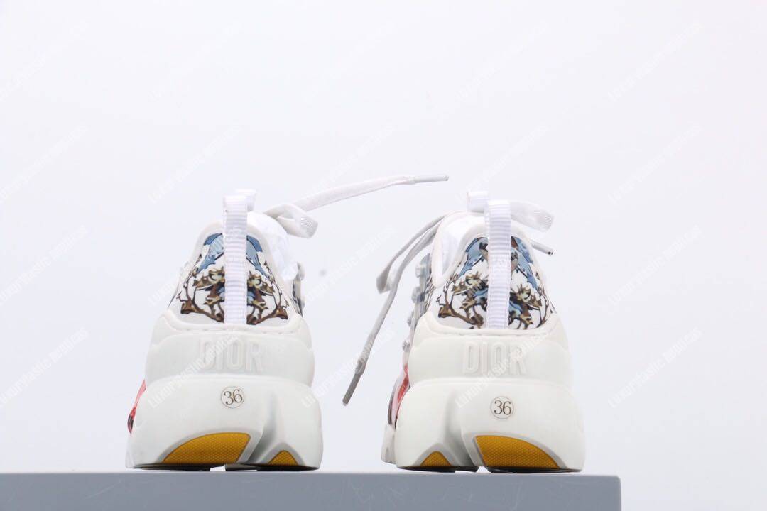 White D-connect Champretre Multicolor Neoprene Sneaker