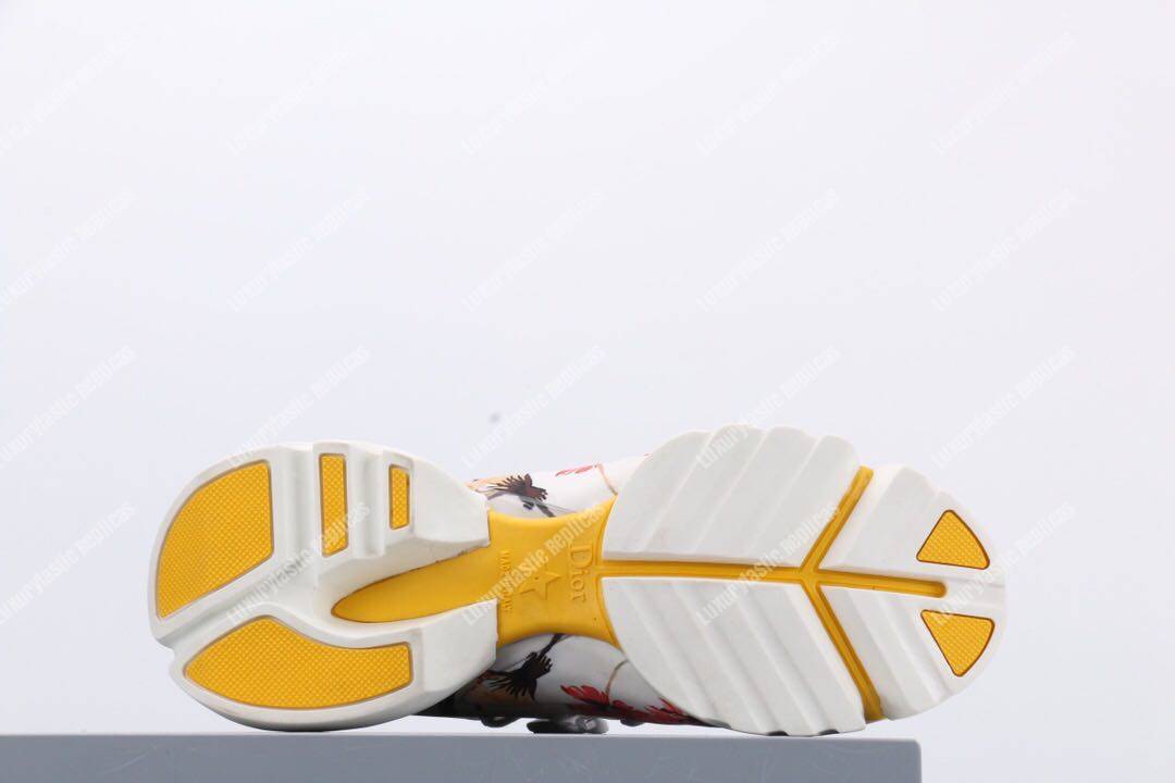 White D-connect Champretre Multicolor Neoprene Sneaker