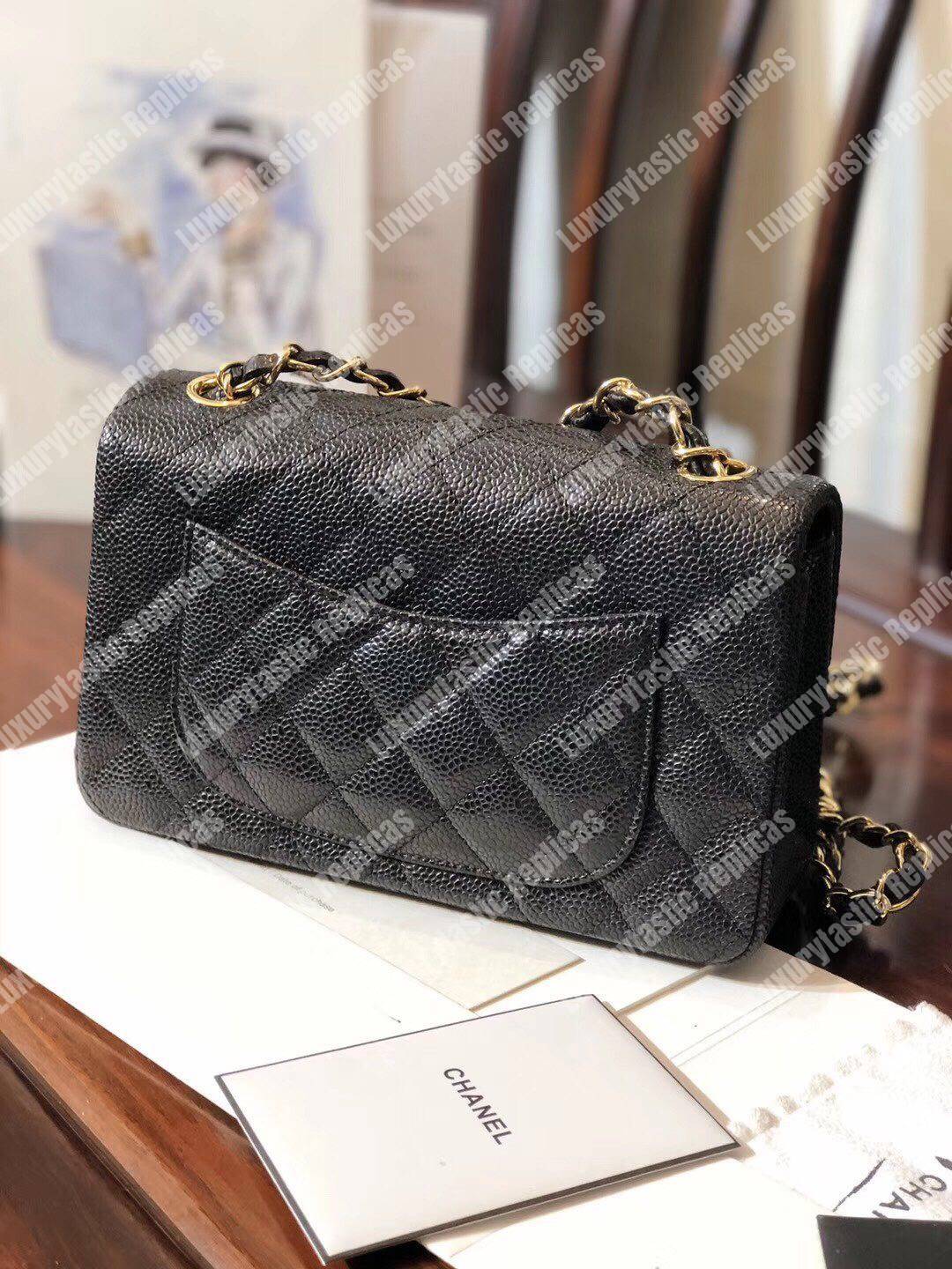 Ch*el mini classic rectangle black