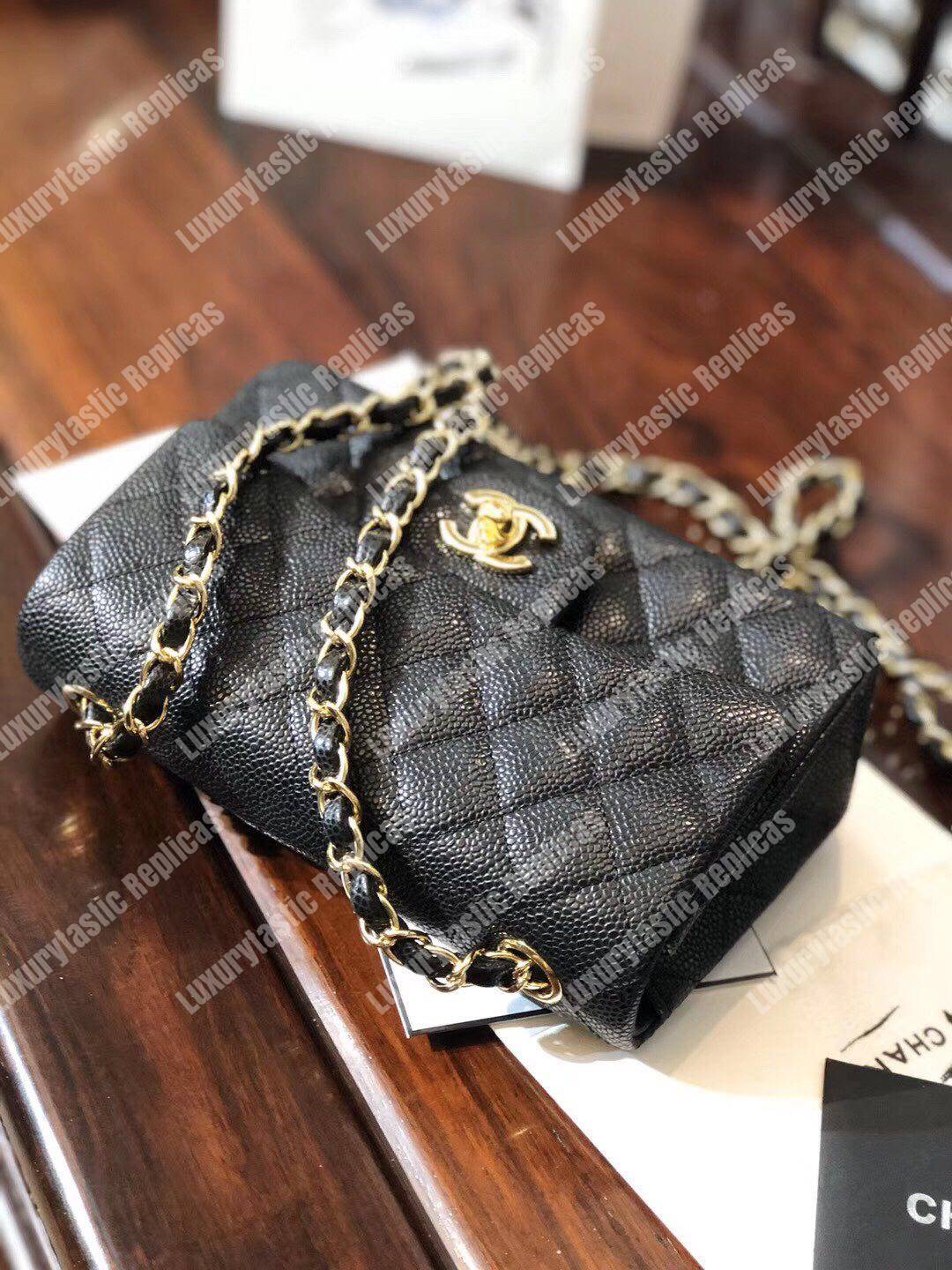 Ch*el mini classic rectangle black