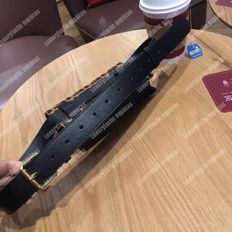 F**di multicolour leather belt bag