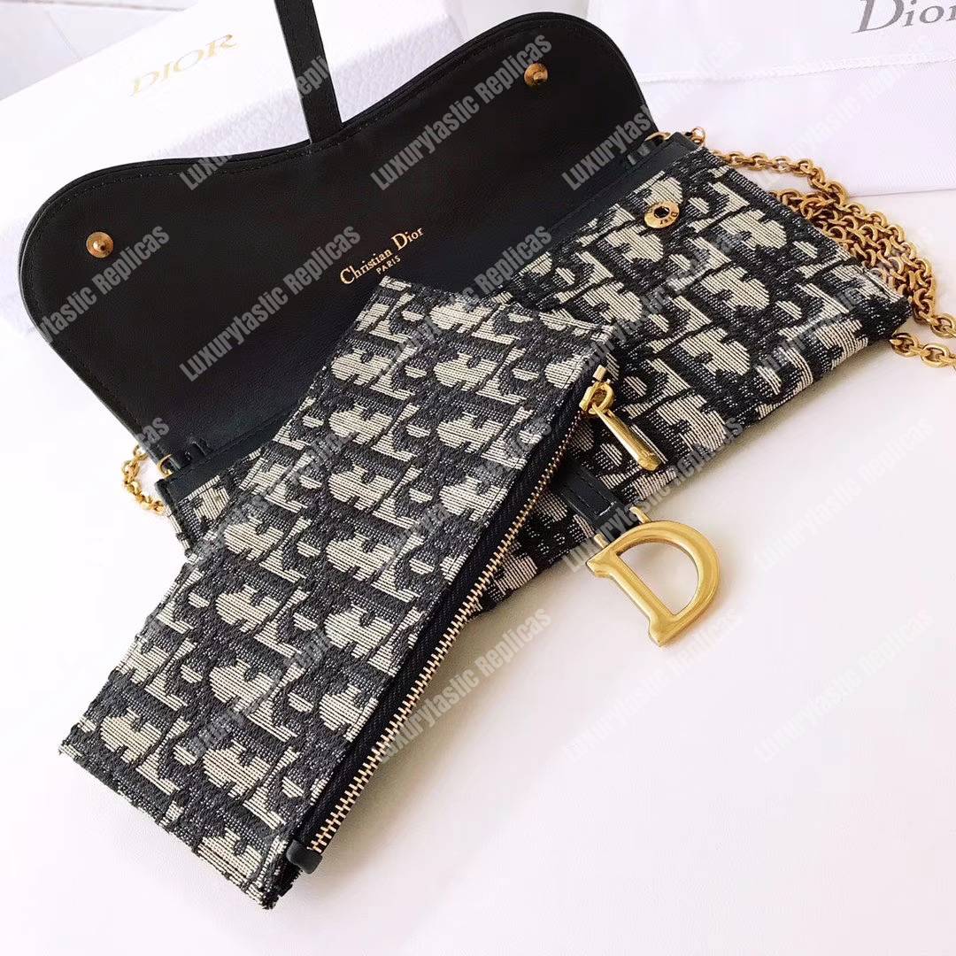 D*or oblique saddle wallet