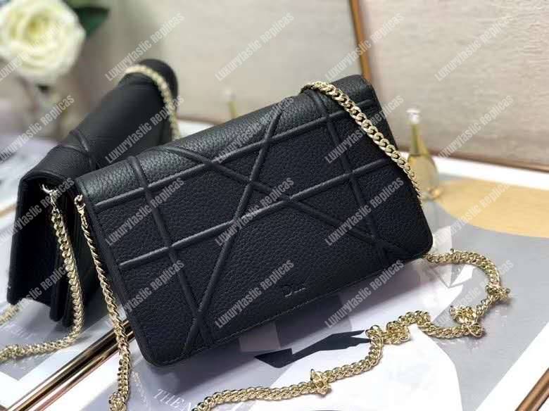 D*or D*orama calkfskin bag black