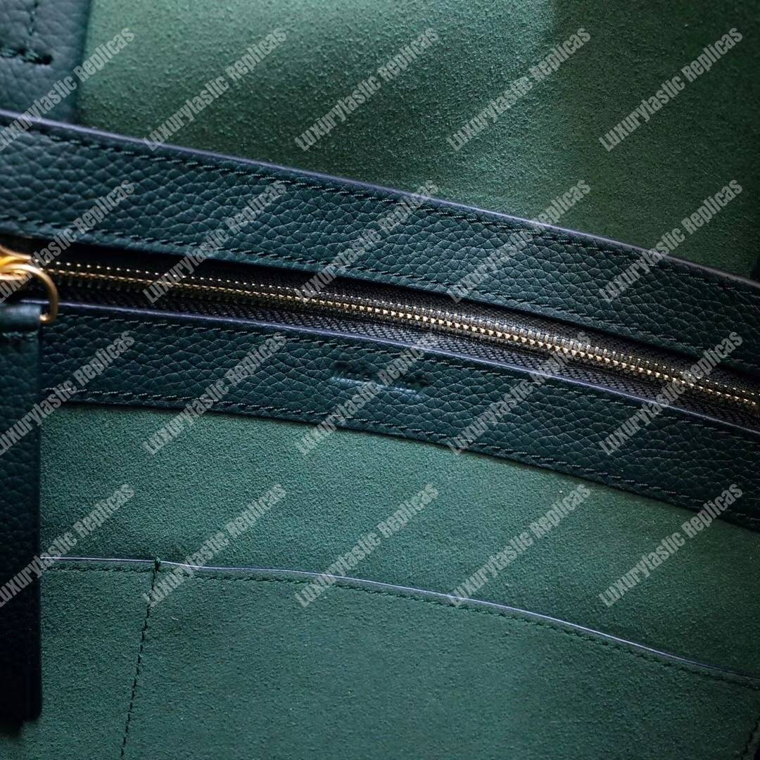 Ce**e small cabas phantom in soft grained calfskin amazone