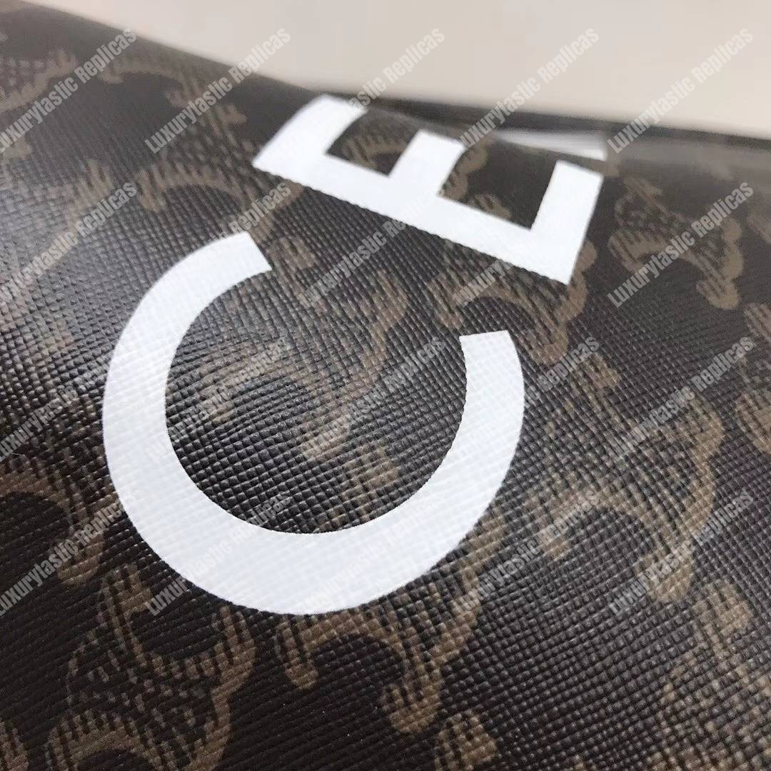 Ce**e small cabas vertical in triomphe canvas