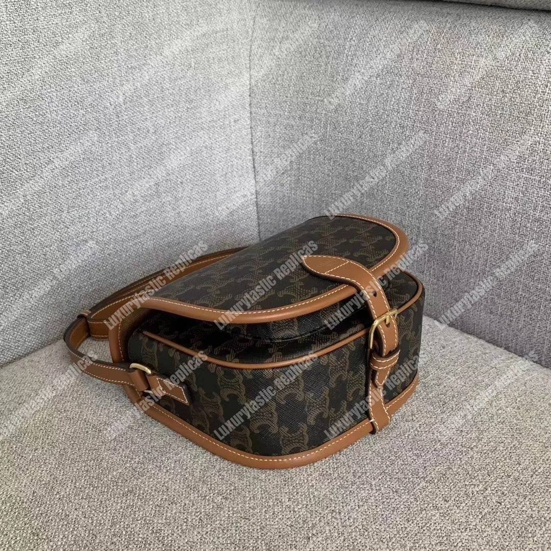 Ce**e medium folco bag in triomphe