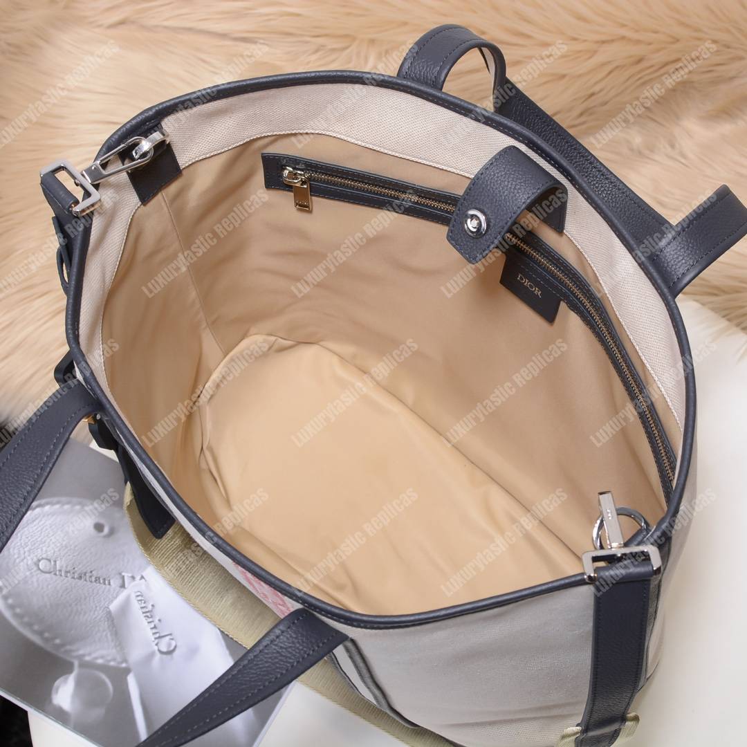 D*or homme oblique voyage tote