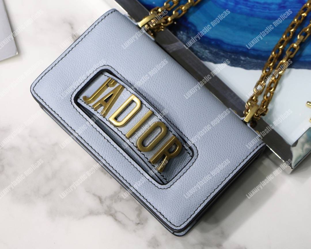 j’aD*or calfskin flap bag off-white