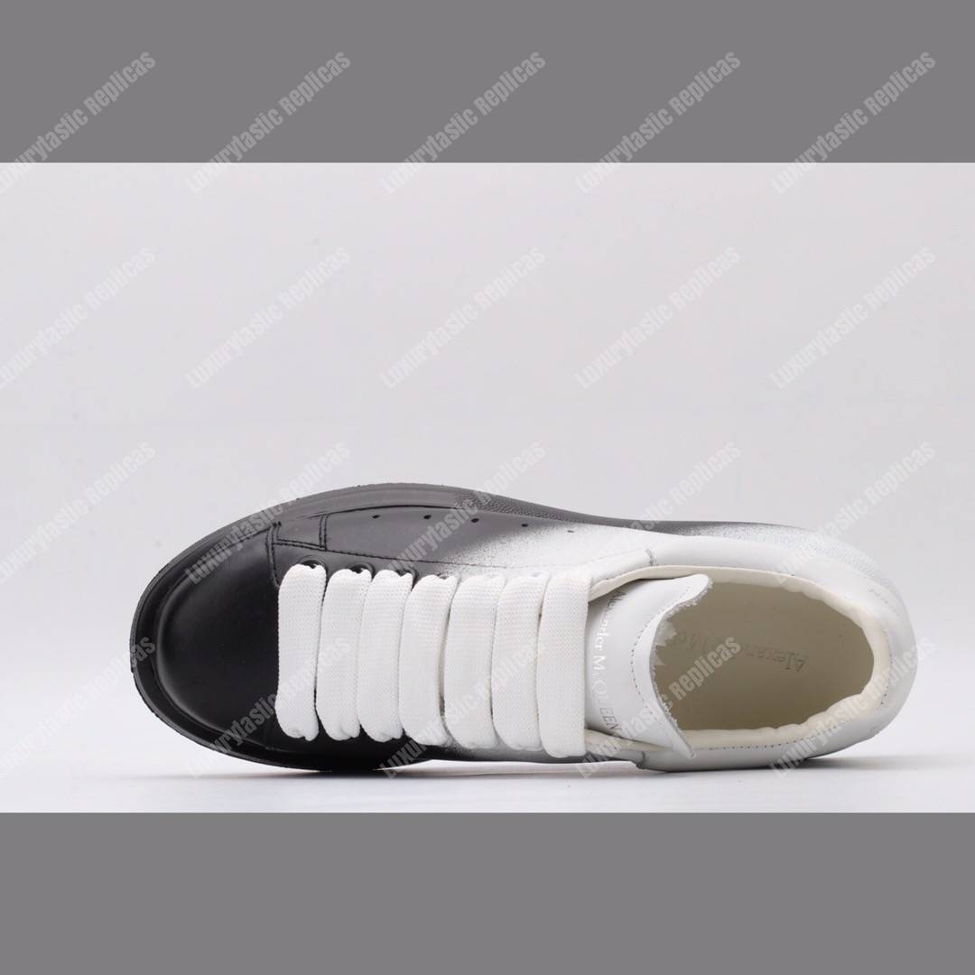 Alexander McQueen Oversized Sneaker Black Spray