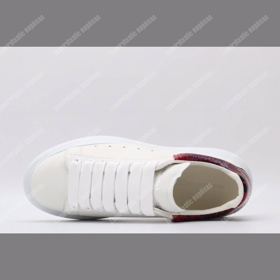 Alexander McQueen Oversized Sneaker Red Python