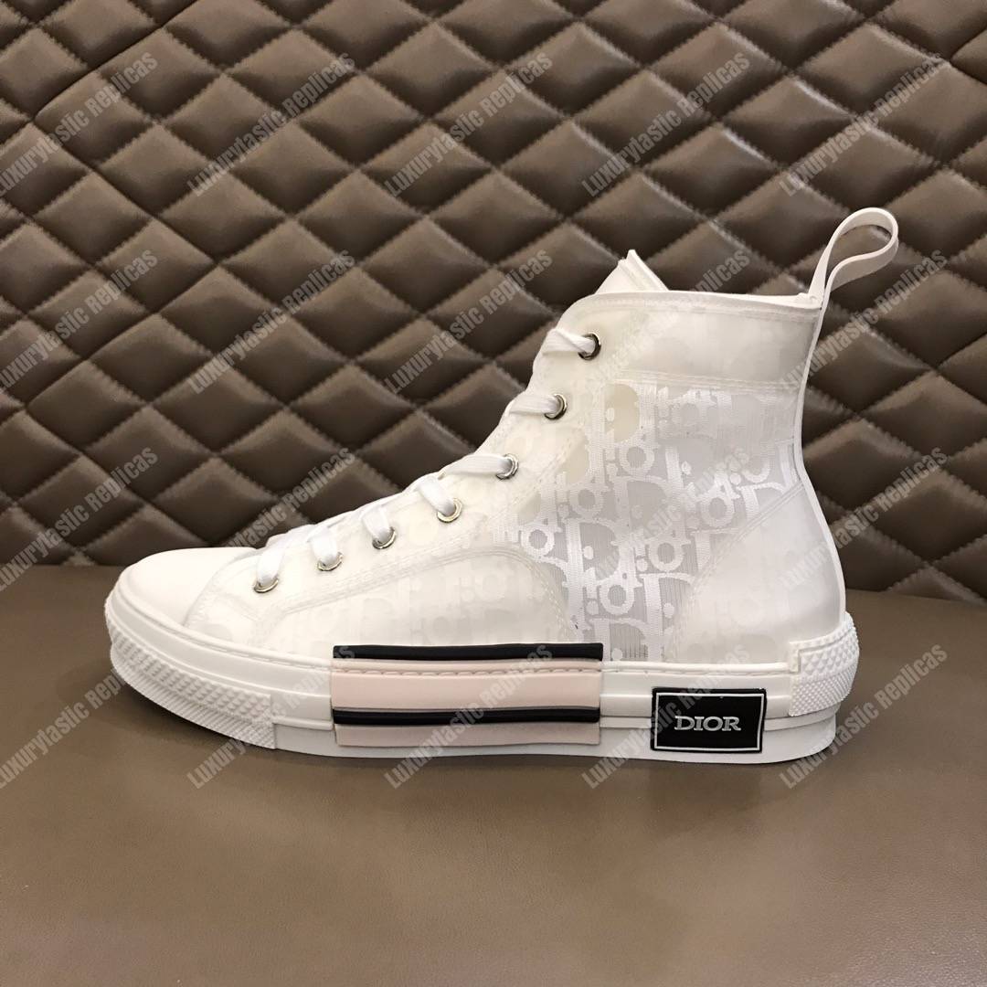 D*or “b23” high-top graded D*or oblique sneaker