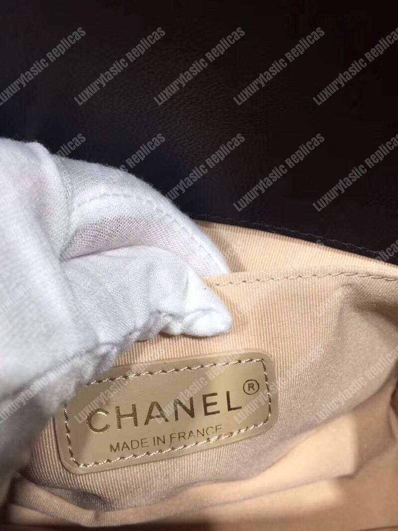 Ch*el boy handbag black