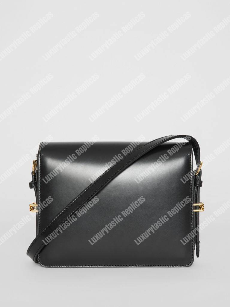 B**rry small two-tone leather grace bag black