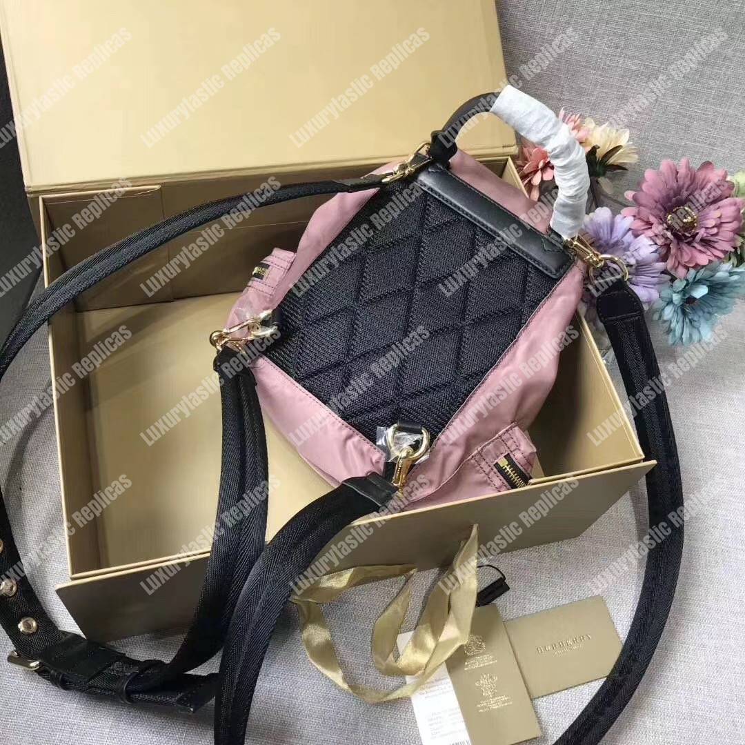 B**rry the small rucksack in pink