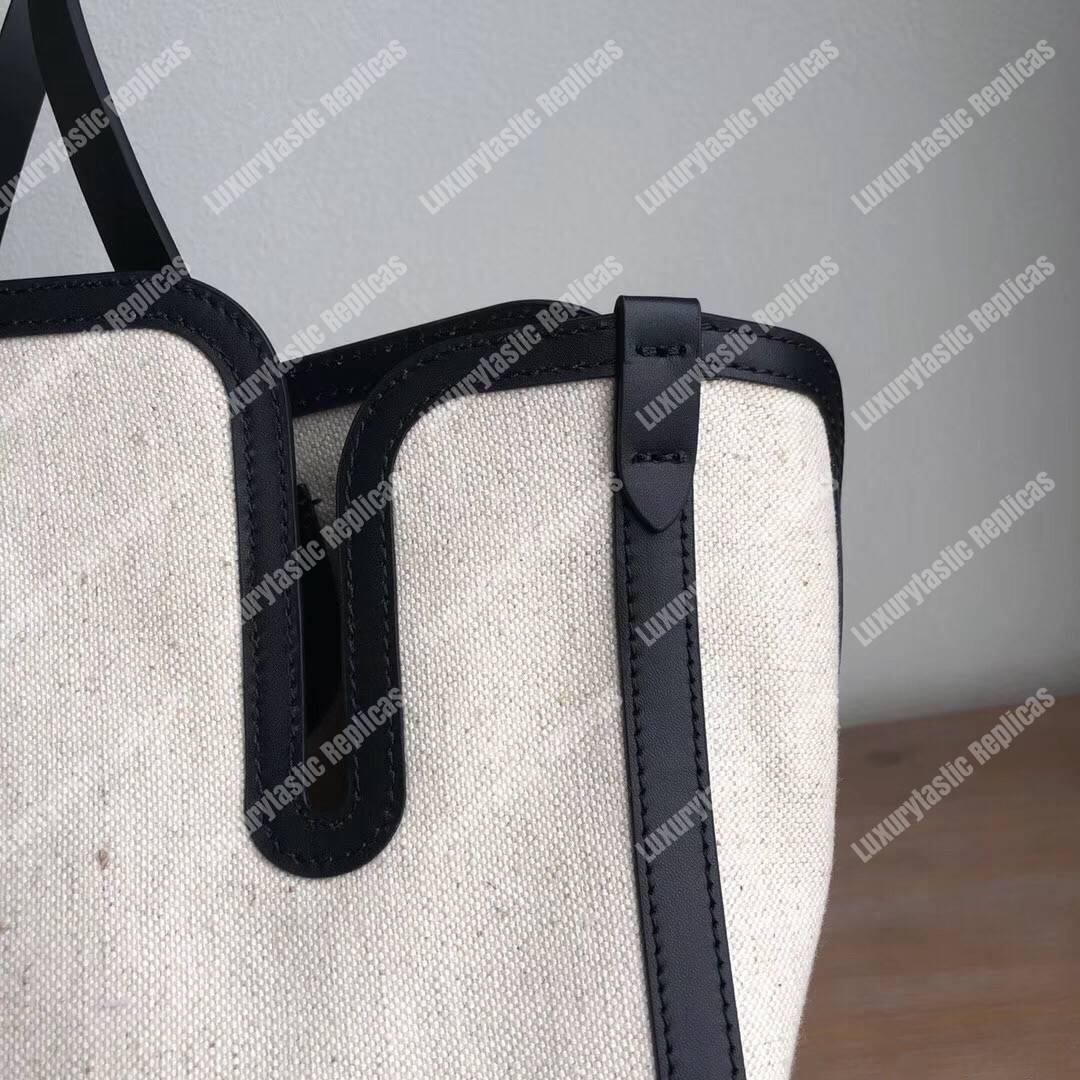 B**rry the medium soft cotton canvas belt bag black